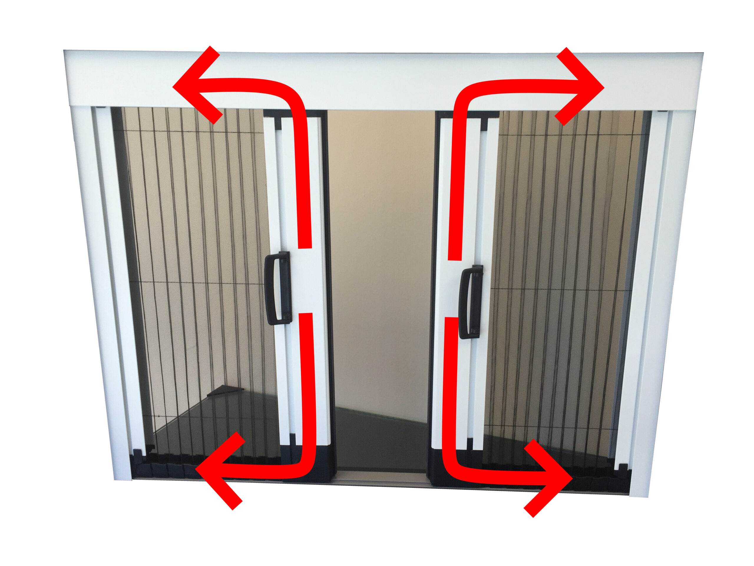 How Pleated Retractable Screen Works